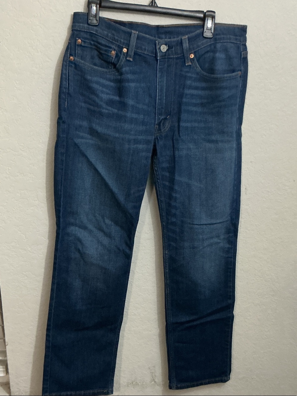 👖 Levi's 514 Straight Fit Dark Wash Jeans W34 L32 👖